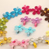 Hair Baby Clip Accessories with Beautiful Five Colors Flower Petal