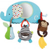 Baby Funny Toy with Wind Chime Rattles Strap Plush