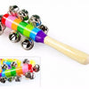 Colorful Word Rattles Baby Toys with 10 pcs Rattles